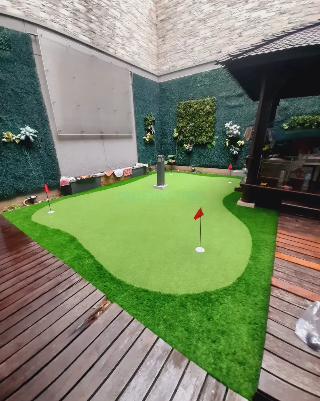 Lapangan Mini Golf Rumah